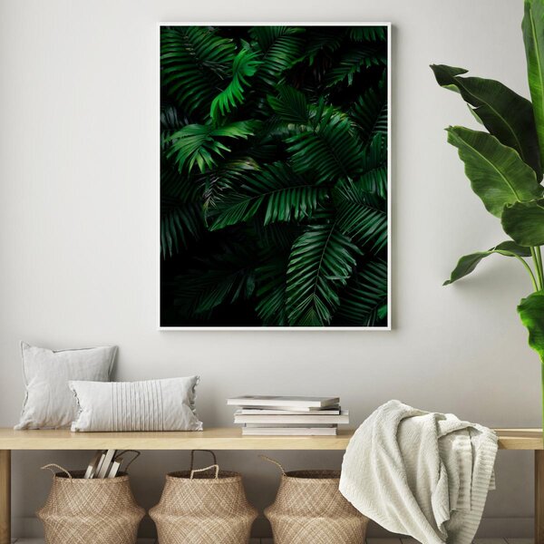 Poster - Jungla cu palmieri (A4)