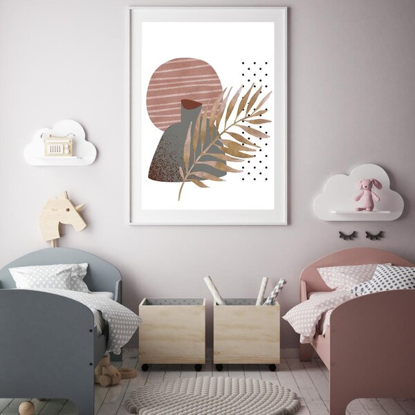 Poster - Abstracție simbolică (A4)