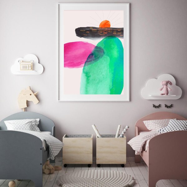 Poster - Abstracție artistică (A4)