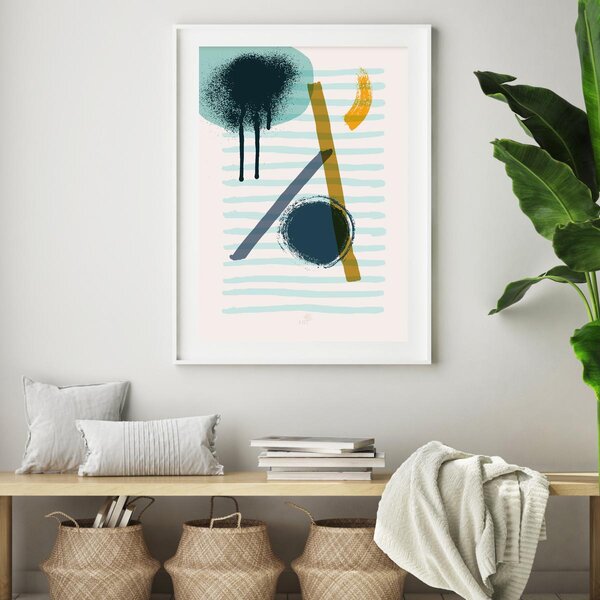 Poster - Abstracție artistică (A4)