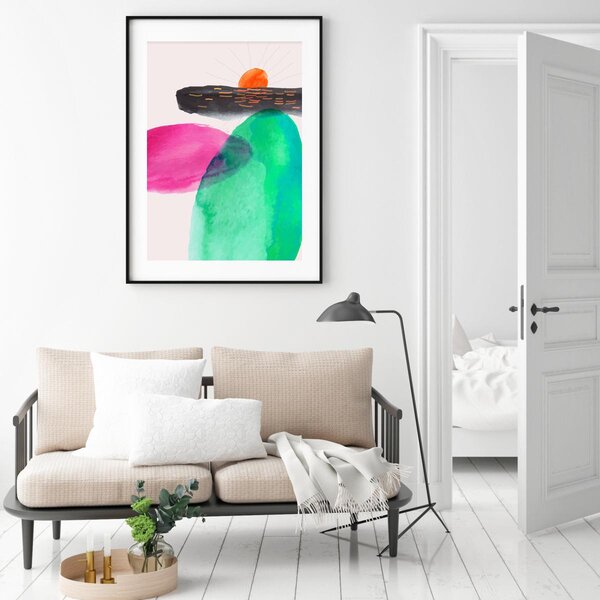 Poster - Abstracție artistică (A4)