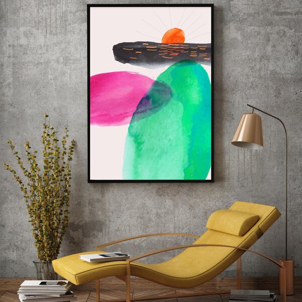 Poster - Abstracție artistică (A4)