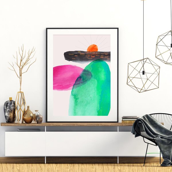 Poster - Abstracție artistică (A4)