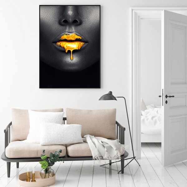 Poster - Buze de femeie (A4)