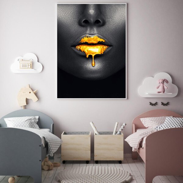 Poster - Buze de femeie (A4)