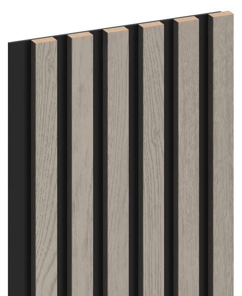 Mexen Lam-B, lamele acustice de perete 275 × 30 cm, placă HDF 4 mm, furnir tehnic, stejar frasin, S100-275307-3015-005