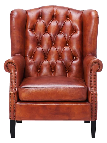 Fotoliu din piele Chesterfield Hemingway SaddleBrown