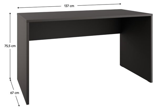 Masă PC Alegre (antracit) . 1116204