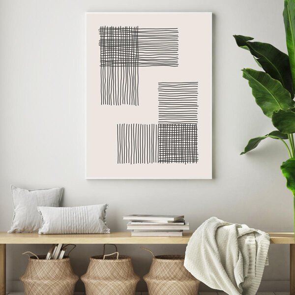Poster - Abstracție pictată (A4)