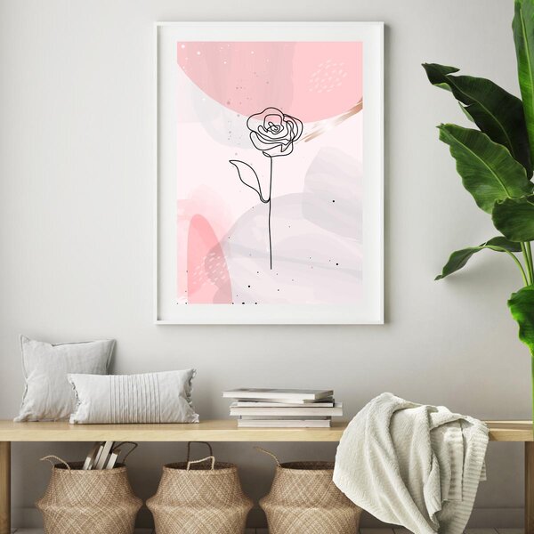Poster - Trandafir (A4)