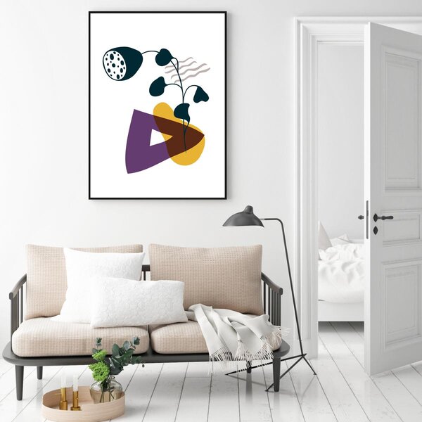 Poster - Abstracție artistică (A4)