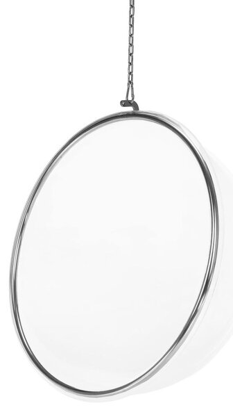 Fotoliu balansoar suspendat Belgica 1 (transparent + argintiu + gri) . 1116274
