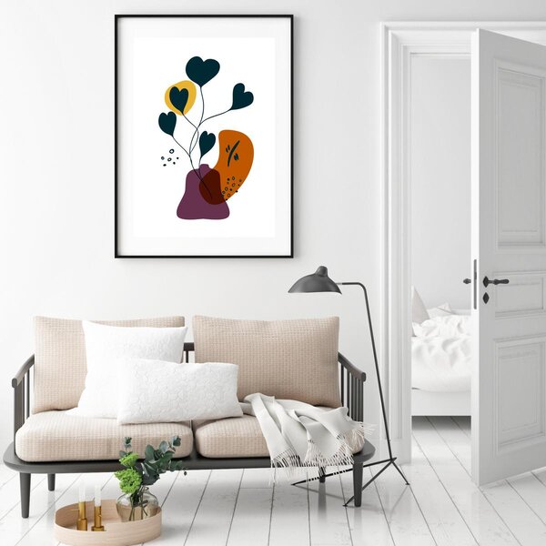 Poster - Abstracție artistică (A4)