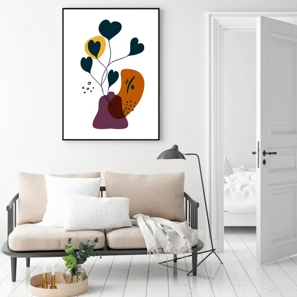 Poster - Abstracție artistică (A4)