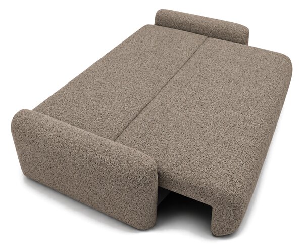 Canapea extensibilă Serano - chenille bej închis Bella 10
