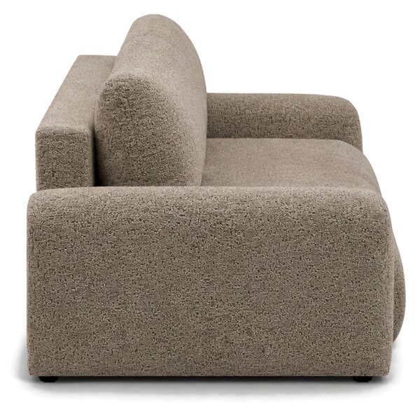 Canapea extensibilă Serano - chenille bej închis Bella 10