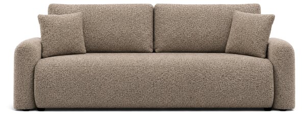 Canapea extensibilă Serano - chenille bej închis Bella 10