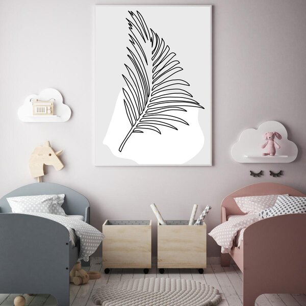 Poster - Abstracție naturală (A4)