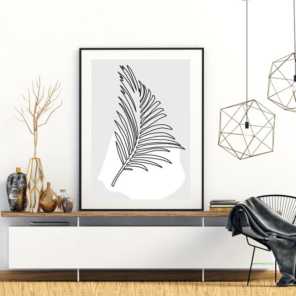 Poster - Abstracție naturală (A4)