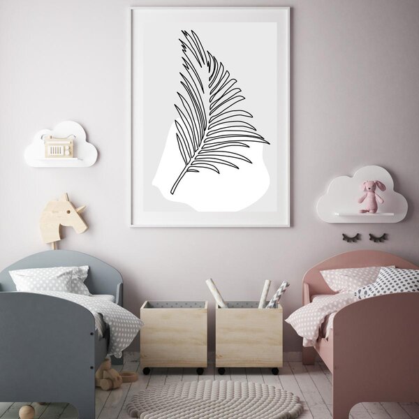 Poster - Abstracție naturală (A4)