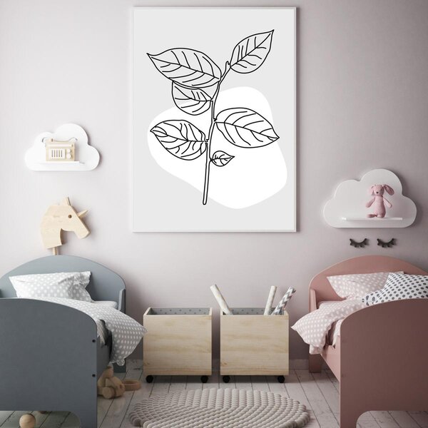 Poster - Abstracție naturală (A4)