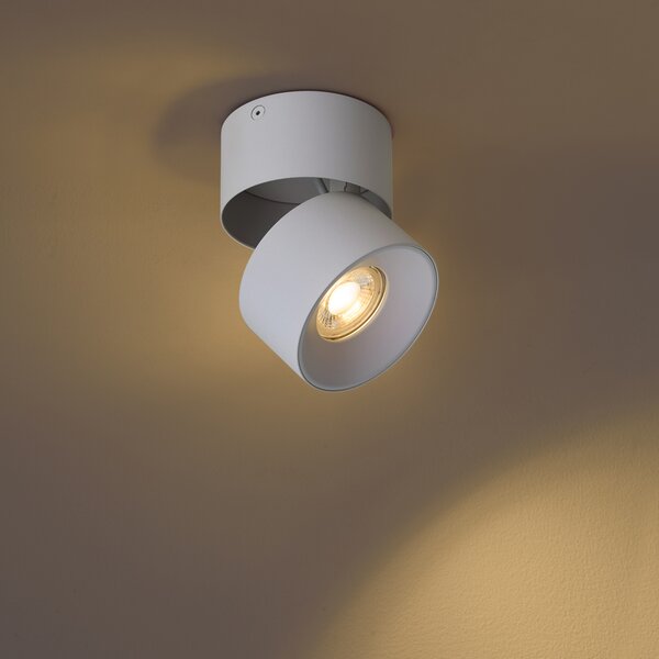 Spot aplicat modern alb GU10 50mm orientabil - Echo