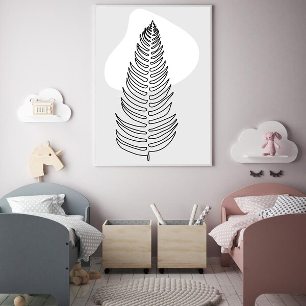 Poster - Abstracție naturală (A4)