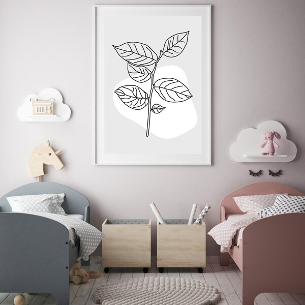 Poster - Abstracție naturală (A4)