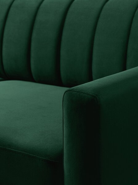 Colțar extensibil Vario universal dreapta/stânga - catifea verde Bluvel 78