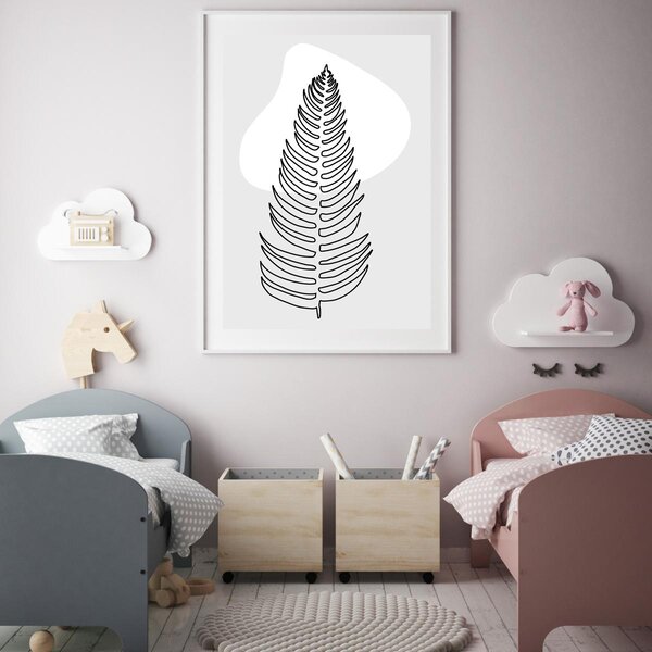 Poster - Abstracție naturală (A4)