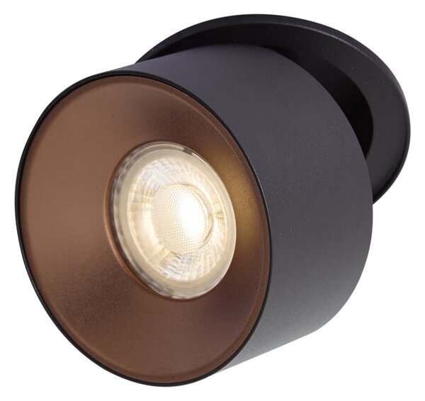 Spot încastrat modern negru GU10 50mm - Echo