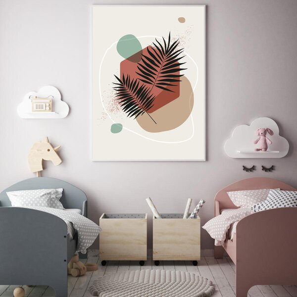 Poster - Abstracție naturală (A4)