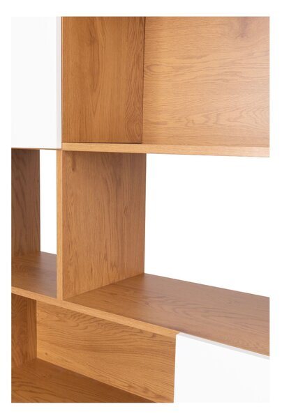 Bibliotecă Nevada, stejar natural (110 cm)