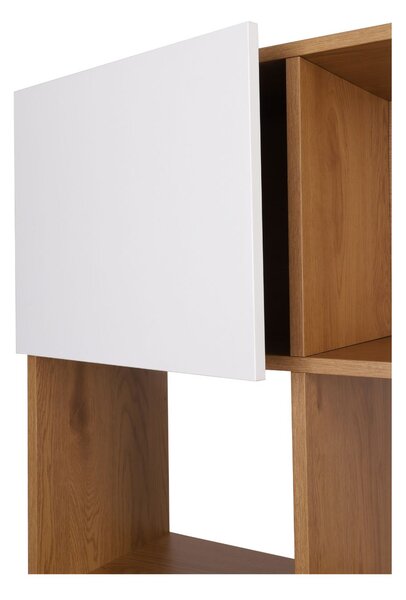 Bibliotecă Nevada, stejar natural (110 cm)