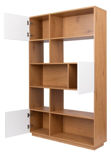 Bibliotecă Nevada, stejar natural (110 cm)