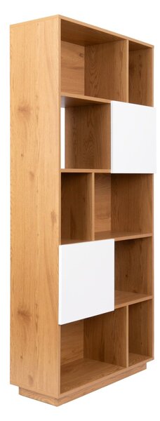 Bibliotecă Nevada, stejar natural (80 cm)