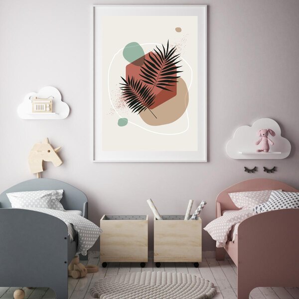 Poster - Abstracție naturală (A4)