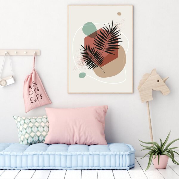 Poster - Abstracție naturală (A4)
