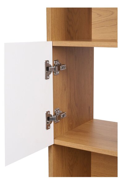 Bibliotecă Nevada, stejar natural (80 cm)