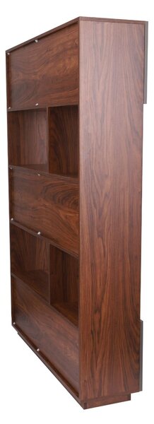 Bibliotecă Nevada, stejar închis (110 cm)
