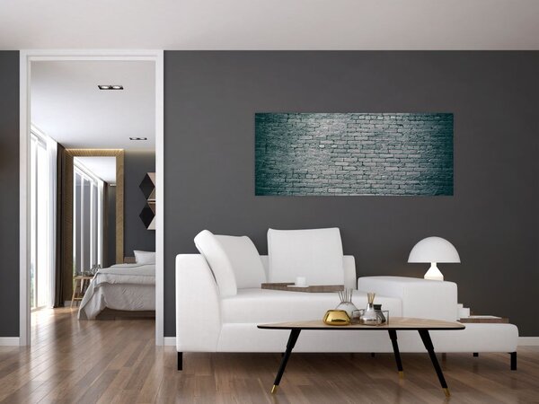 Tabloul cu perete din cărămidă (120x50 cm)