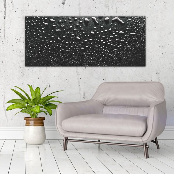 Tabloul cu picături de apă (120x50 cm)