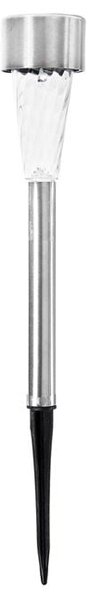 Set 10 x Lampa solara 31 cm, Argintiu