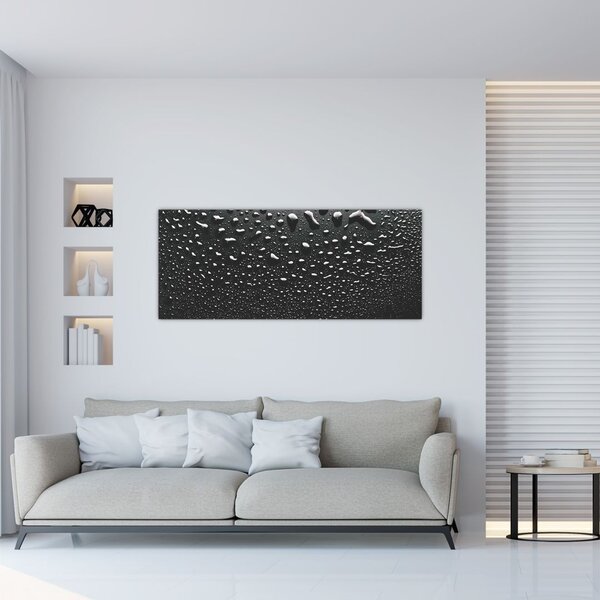 Tabloul cu picături de apă (120x50 cm)