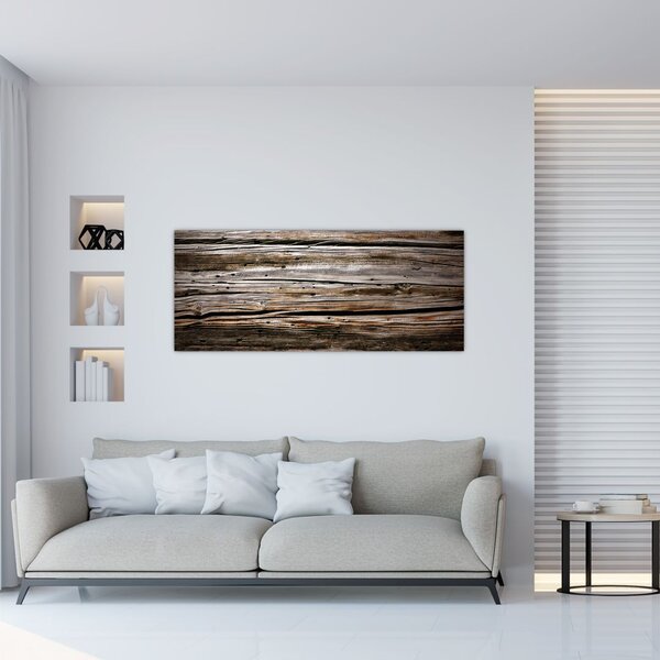 Tablou - lemnele de sezon (120x50 cm)