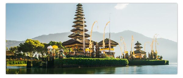 Tabloul Mount Batur (120x50 cm)