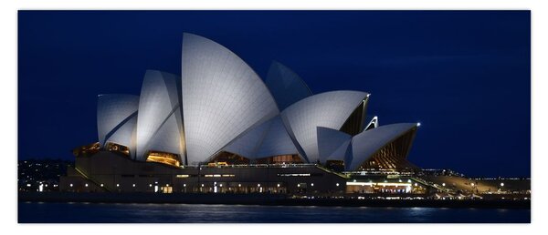 Tabloul Sydney nocturn (120x50 cm)