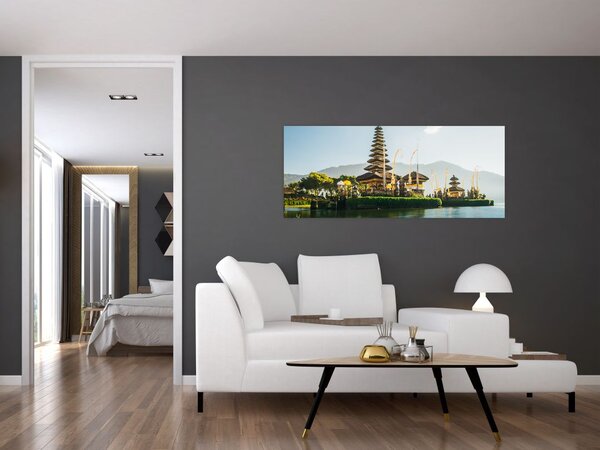 Tabloul Mount Batur (120x50 cm)