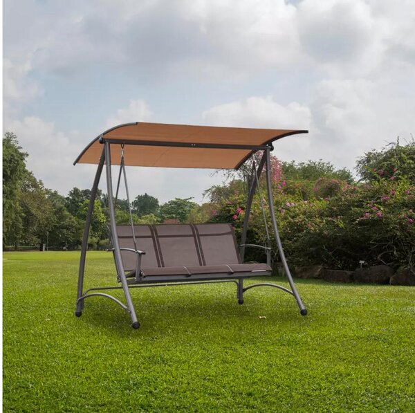 Balansoar grădină Lograse (maro + gri închis) . 1116379