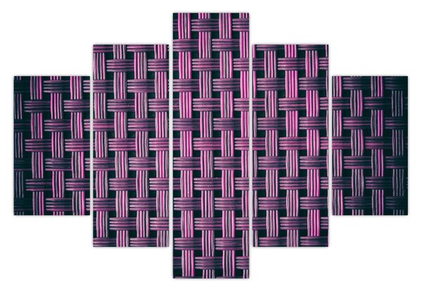 Tabloul textura în mov (150x105 cm)
